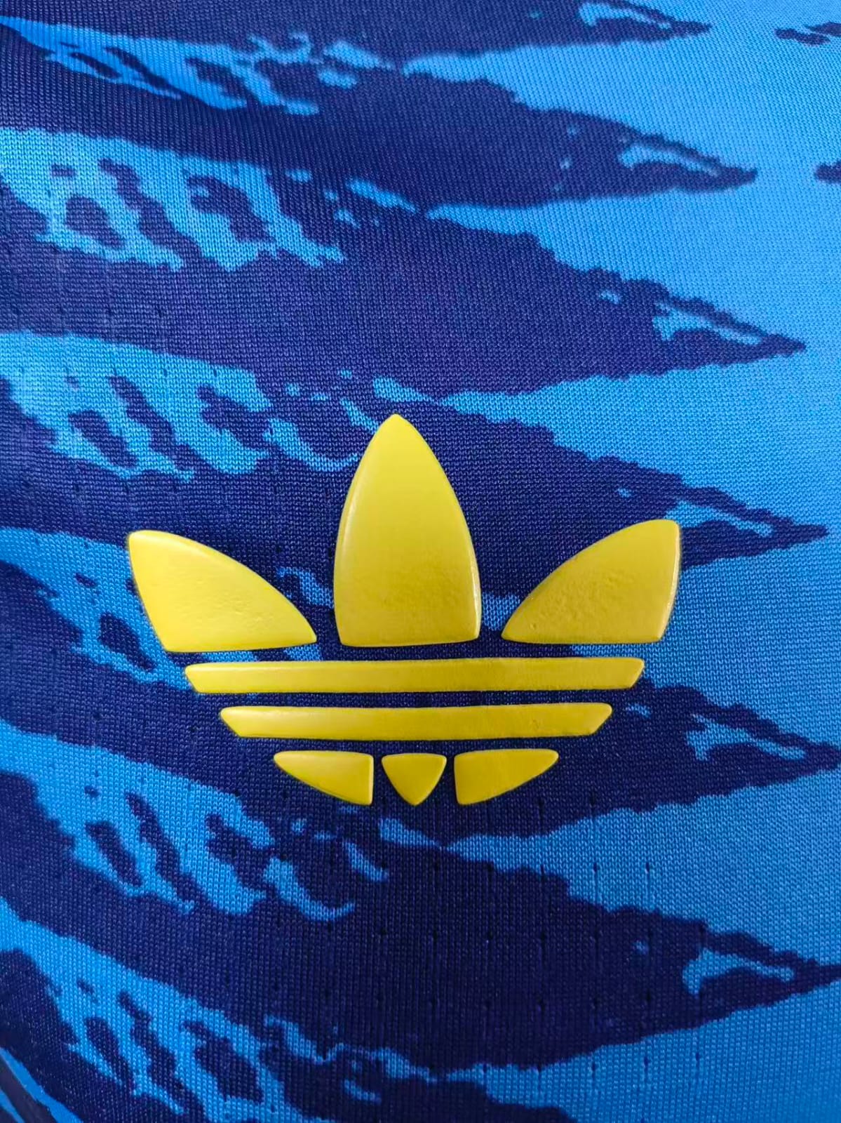 Camisa colombiana azul
