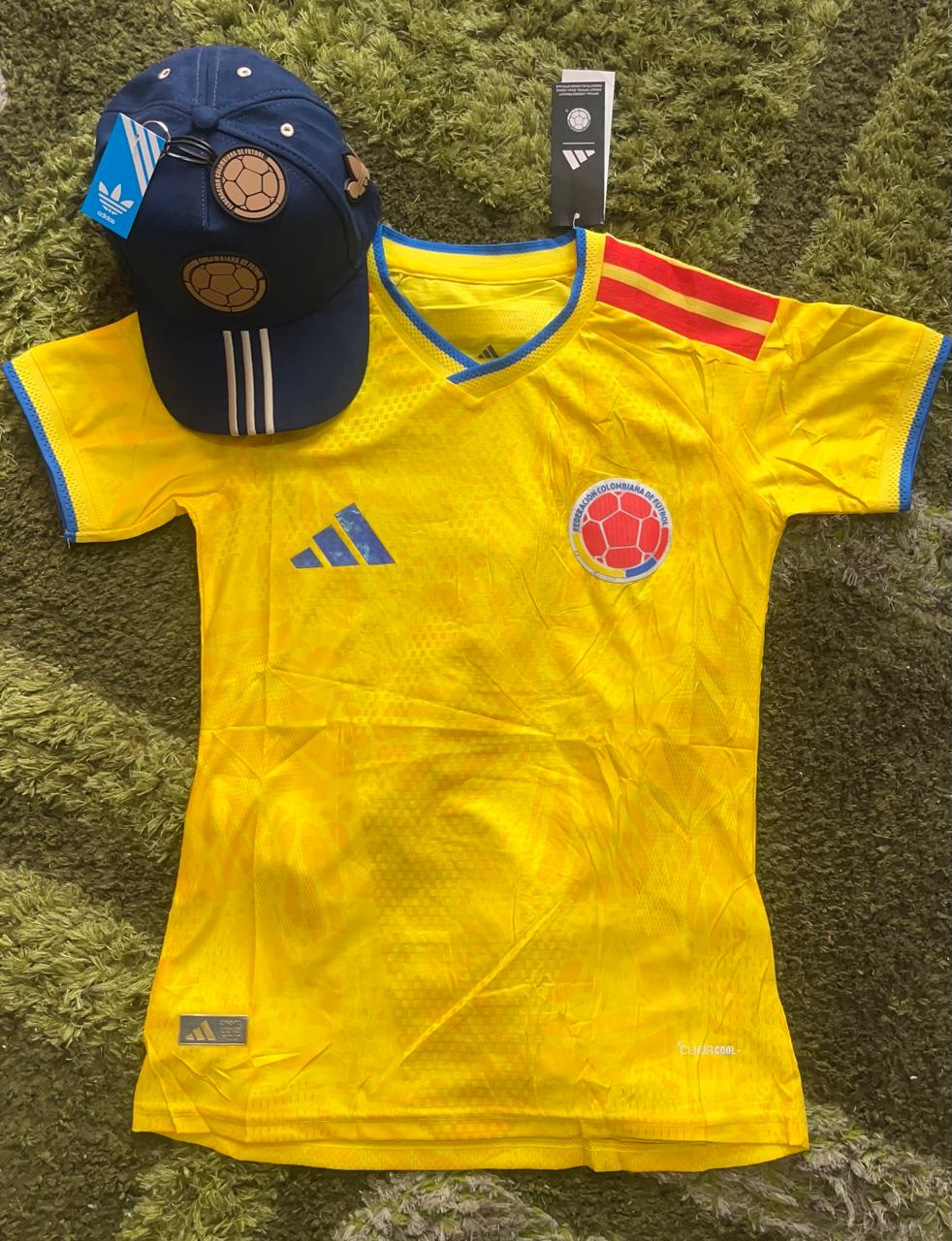 Camisa Colombia + Gorra mundial 2026