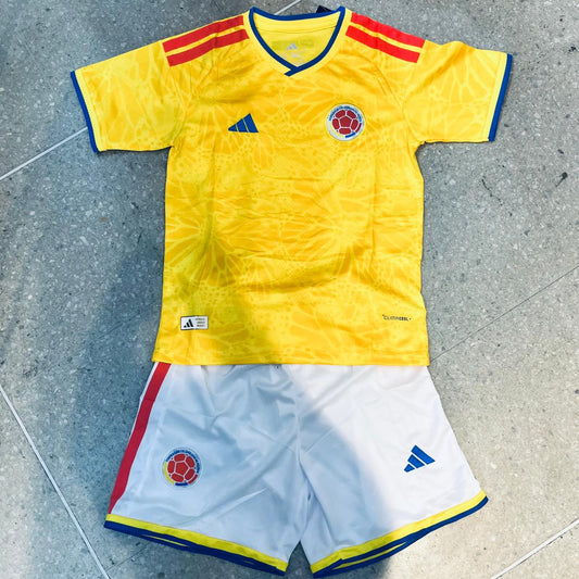 Camisa niño bordada Colombia + Caja